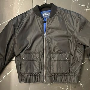 Scoop Small Black Utility Bomber Jacket